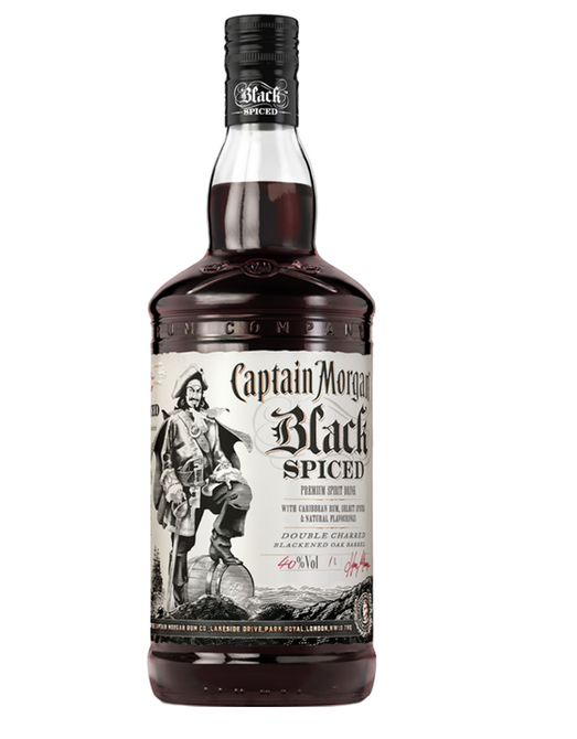 Напій алк. на основі рому Captain Morgan Black Spiced 40% 1 л